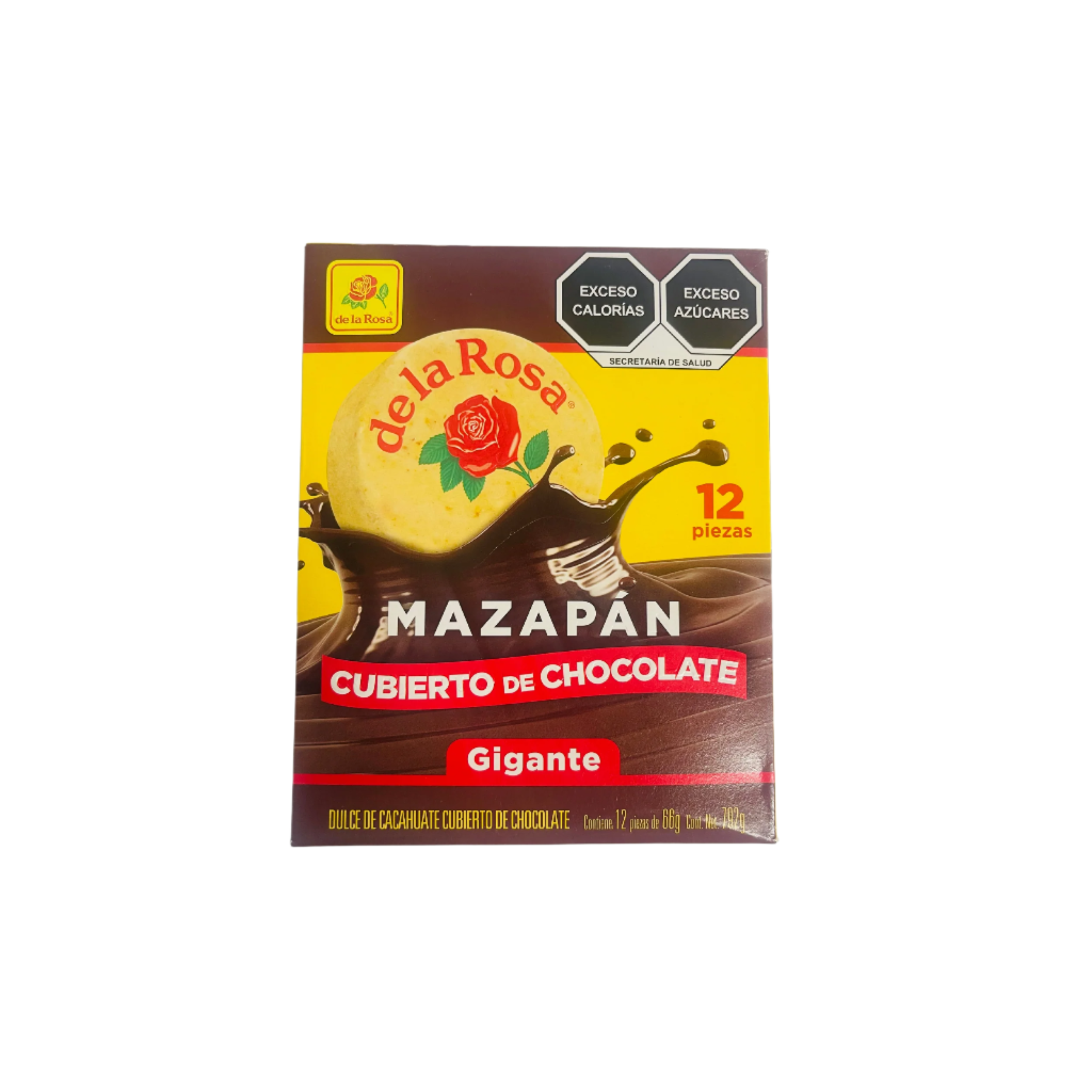 De la Rosa mazapan with chocolate giant 12 piece
